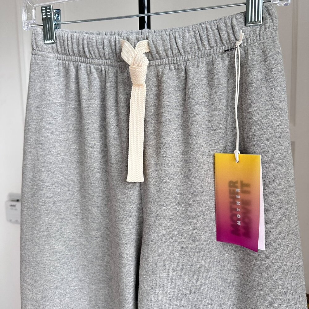 NWT MOTHER DENIM Women's Sz M Move It Bender Ankle Jogger Gray 100% Cotton $158 - Picture 3 of 14